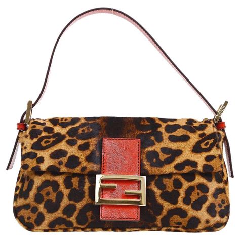 fendi leopard bag|fendi clothing for women.